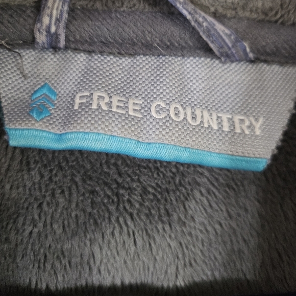 Free Country Blue HeatherJacket Medium - Picture 2 of 10